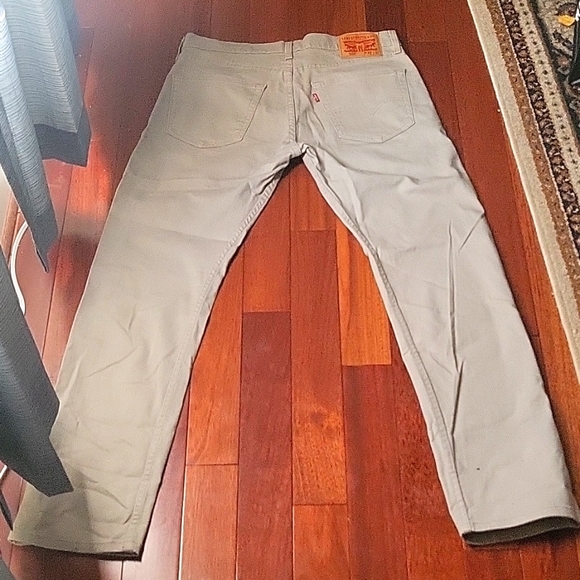 Levis Mens 502 Khaki Jeans - Picture 8 of 10